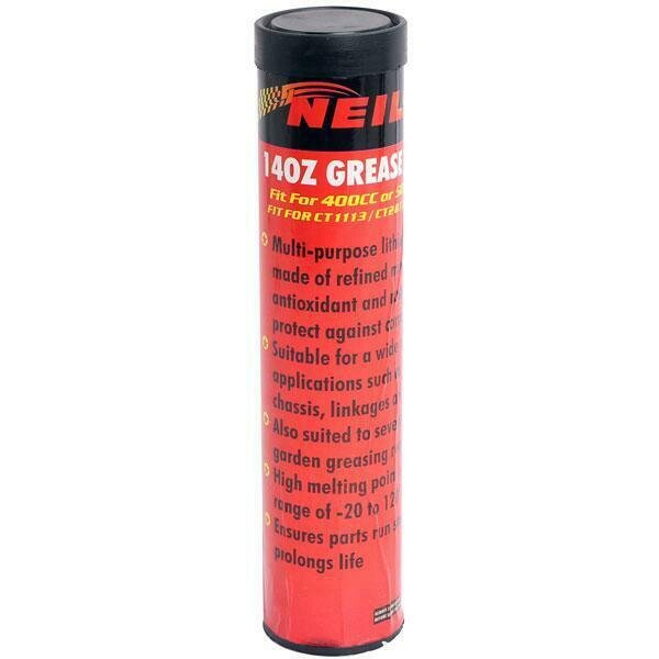 14oz Grease Cartridge For 400cc or 500cc Grease Guns (Genuine Neilsen CT5090)